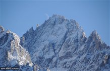 Blick auf die Dolomiten von Sexten