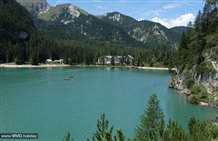 Pragser Wildsee von oben