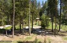 Blick auf den Spielpark in Niederdorf