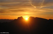 Sonnenuntergang am Dürrenstein
