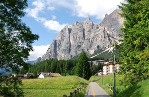 Radweg von Toblach nach Cortina