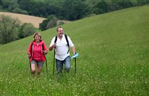 Nordic Walking in der Natur