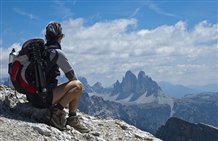 Blick auf die Drei Zinnen