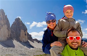 Wanderung zu den Drei Zinnen
