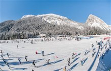 Langlaufstrecke Toblach-Cortina