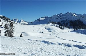 Langlaufloipe Plätzwiese in Prags