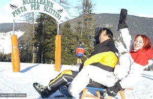 Rodelbahn Haunold in Innichen