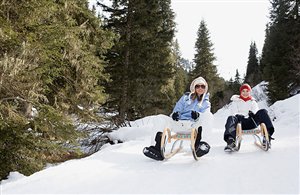 Rodelbahn Rotwand in Innichen