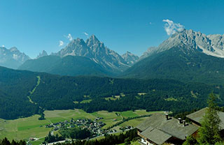Panoramen von der Ferienregion